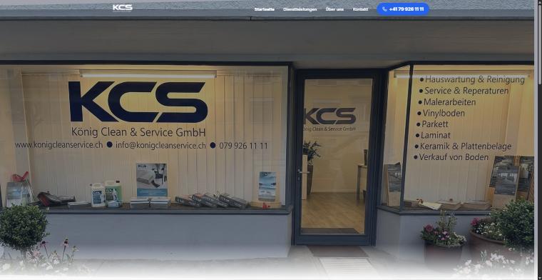 Startseite von König Clean & Service